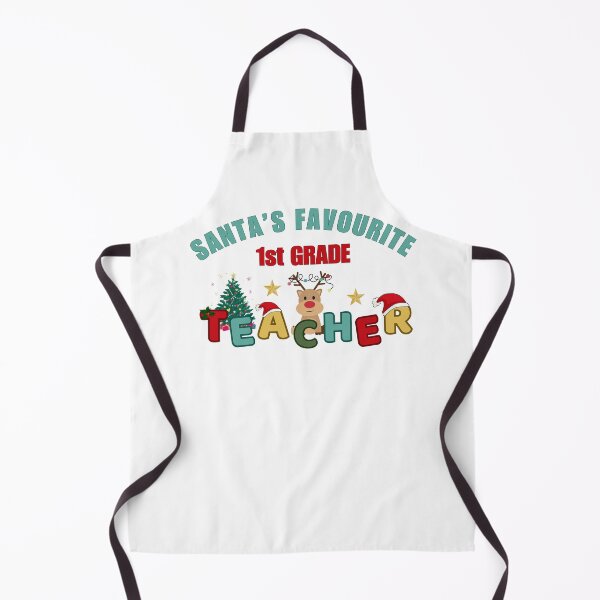 Item preview, Santa’s Favourite 1st Grade Teacher designed and sold by DixieGirlStudio.