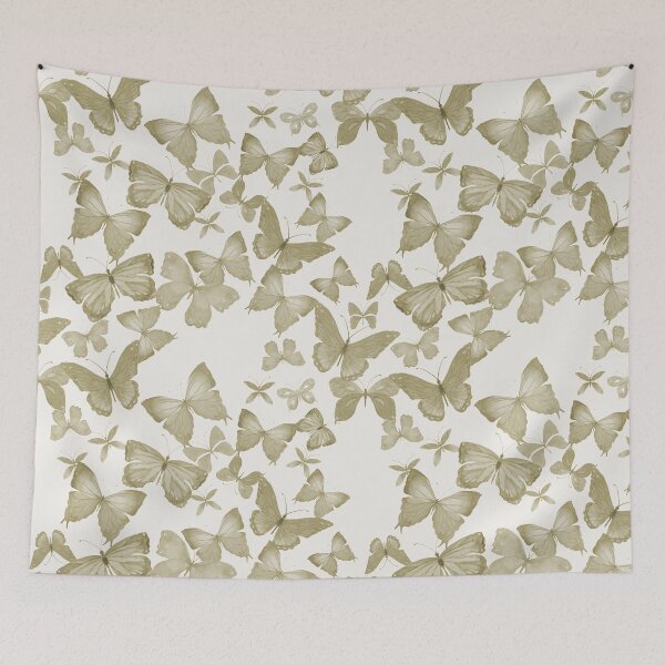 Item preview, Taupe Butterflies designed and sold by Catherine Holcombe.