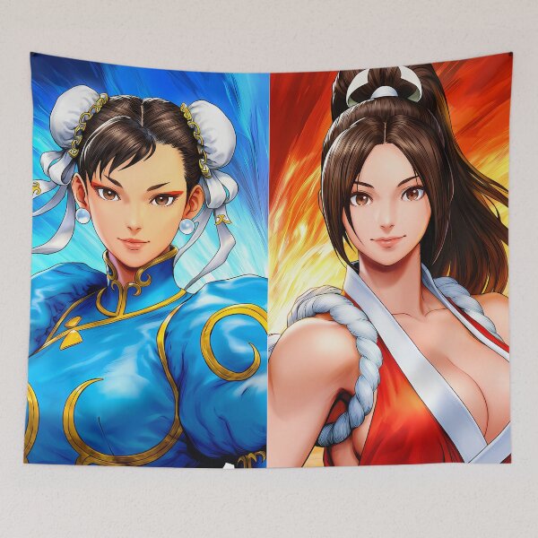 Item preview, Chun Li & Mai Shiranui - 9 designed and sold by Infinite-Aspire.