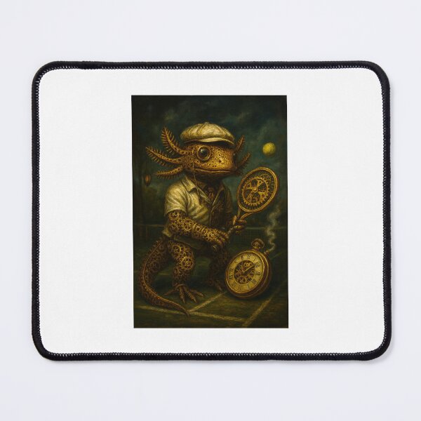 Item preview, An elegant axolotl from the Victorian age  designed and sold by AxolotlsRcute.