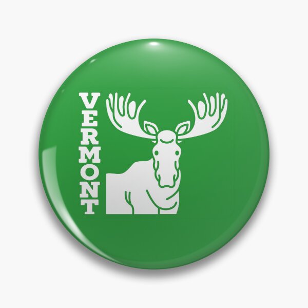 Item preview, Vermont Moose Retro Wildlife Nature Design designed and sold by ArtSpireWorks.