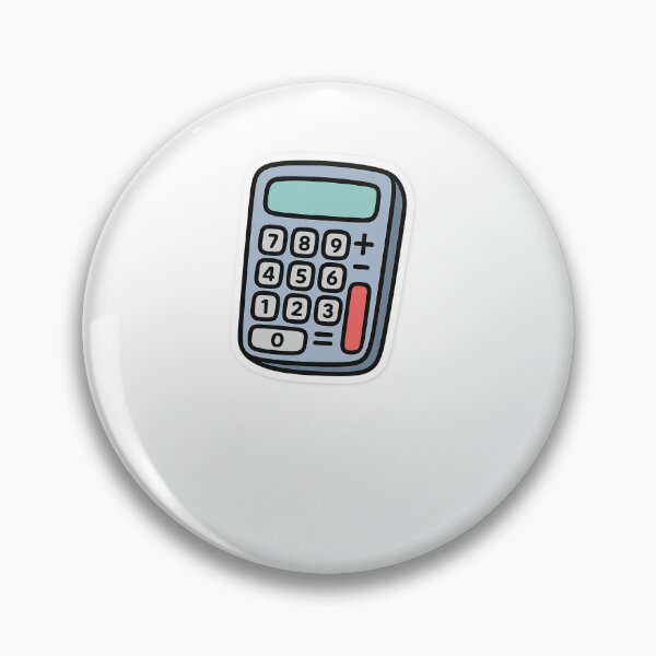 Item preview, Calculator icon isolated on transparent background, back to school, AI generated designed and sold by dvoevnore.