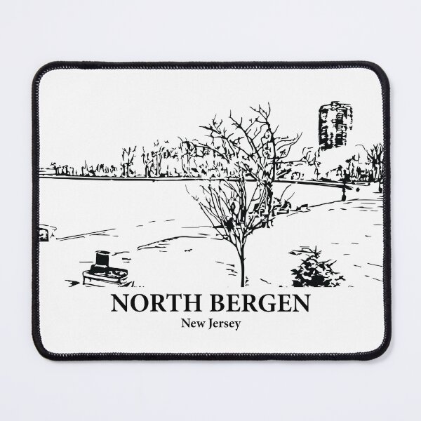 Item preview, North Bergen - New Jersey designed and sold by Lakeric Cityscapes.
