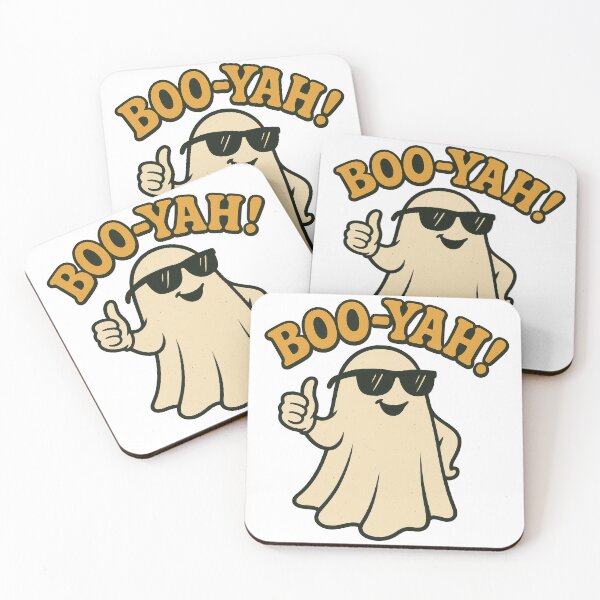 Item preview, Boo-Yah Ghost with Shades designed and sold by TheMemeVault.