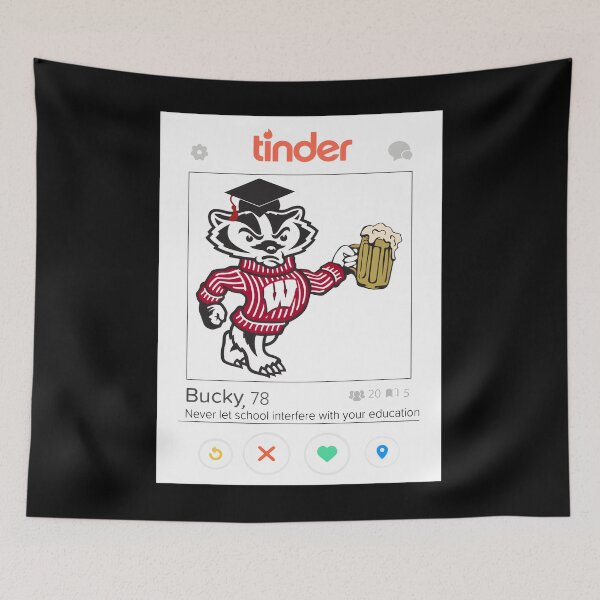 Item preview, Bucky&x27;s Tinder Account  designed and sold by bvunozvld24.