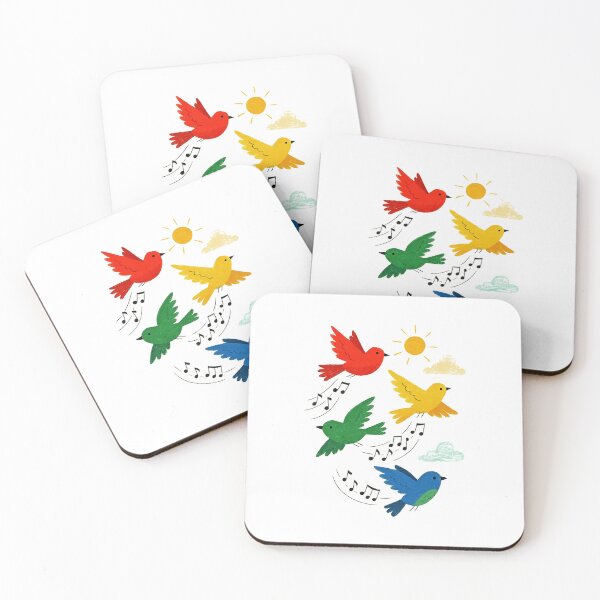 Item preview, Melodic Birds in Flight Art designed and sold by southernus.