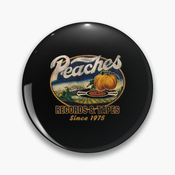Item preview, Peaches Records And Tapes Oval 1975 Worn Out  designed and sold by VICKISALVATORE.