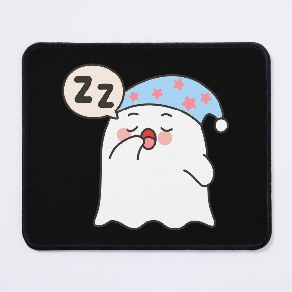 Item preview, Cute Sleepy Ghost Sticker with ZZ Text designed and sold by BibleProject.