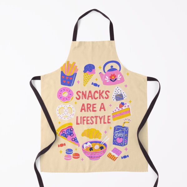 Item preview, Snacks Are a Lifestyle – Cute Food Illustration Light   designed and sold by Itouchedabee.