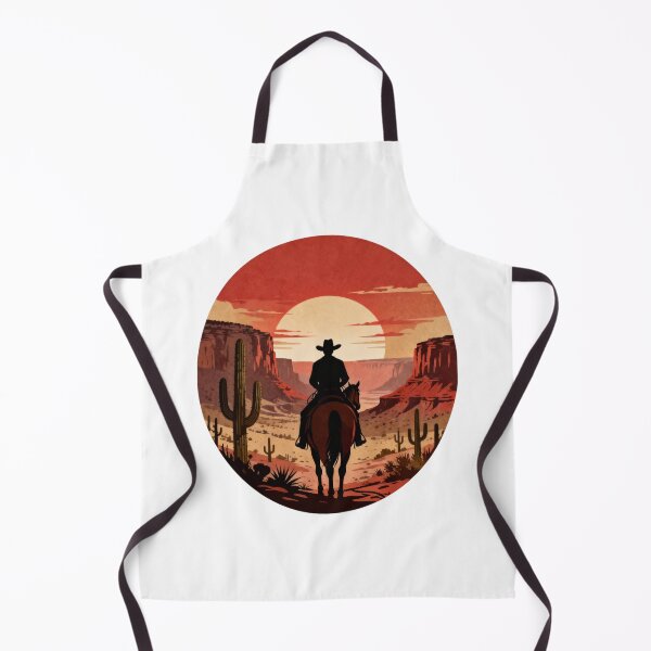 Item preview, Lone Cowboy Rider at Sunset designed and sold by fangt30.