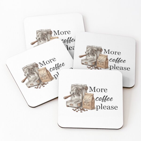 Item preview, More coffee please designed and sold by creativestuff11.