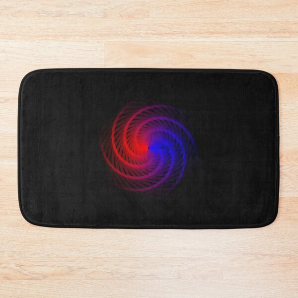 Item preview, Geometric Sprial - Red vs Blue designed and sold by jonathondesign.
