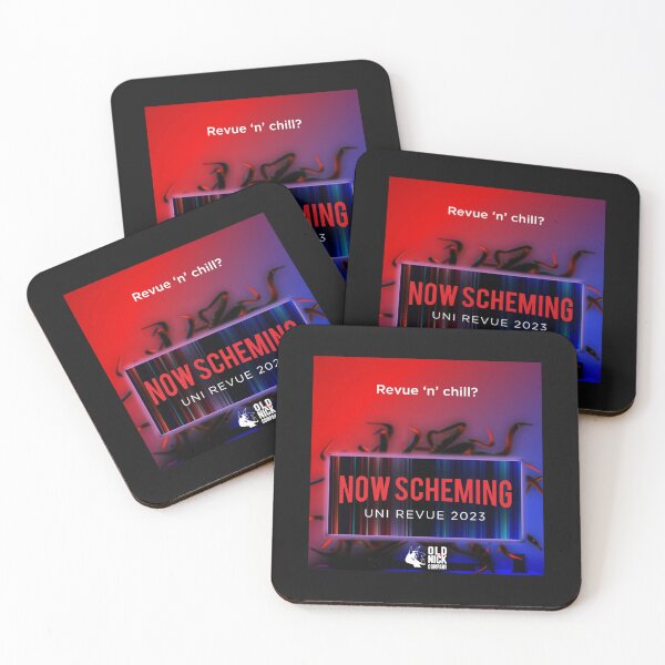 Item preview, Now Scheming - in red vs blue designed and sold by jonathondesign.