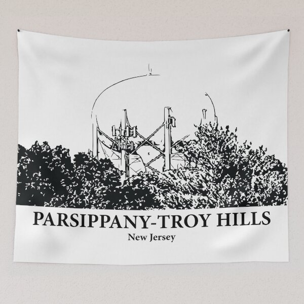 Item preview, Parsippany–Troy Hills - New Jersey designed and sold by Lakeric Cityscapes.