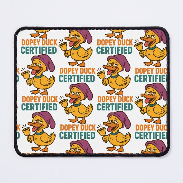 Item preview, Certified Dopey Duck designed and sold by TeeTimeTreasure.