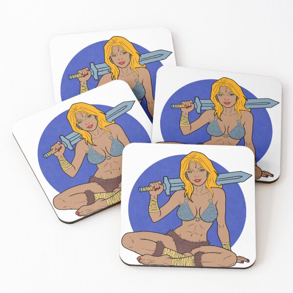Item preview, Barbarian Pinup designed and sold by SolefulStickers.