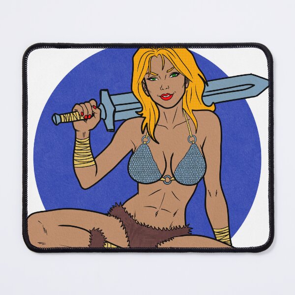 Item preview, Barbarian Pinup designed and sold by SolefulStickers.