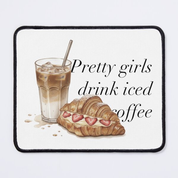 Item preview, Pretty girls drink iced coffee designed and sold by creativestuff11.