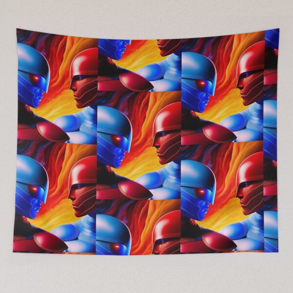 Item preview, Blue Vs Red  designed and sold by jonathondesign.