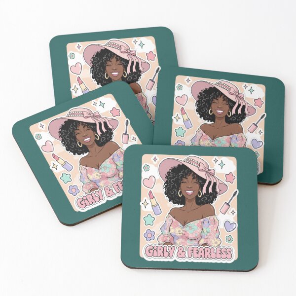 Item preview, Girly Fearless Confident Aesthetic Design  designed and sold by PrintBreeze.