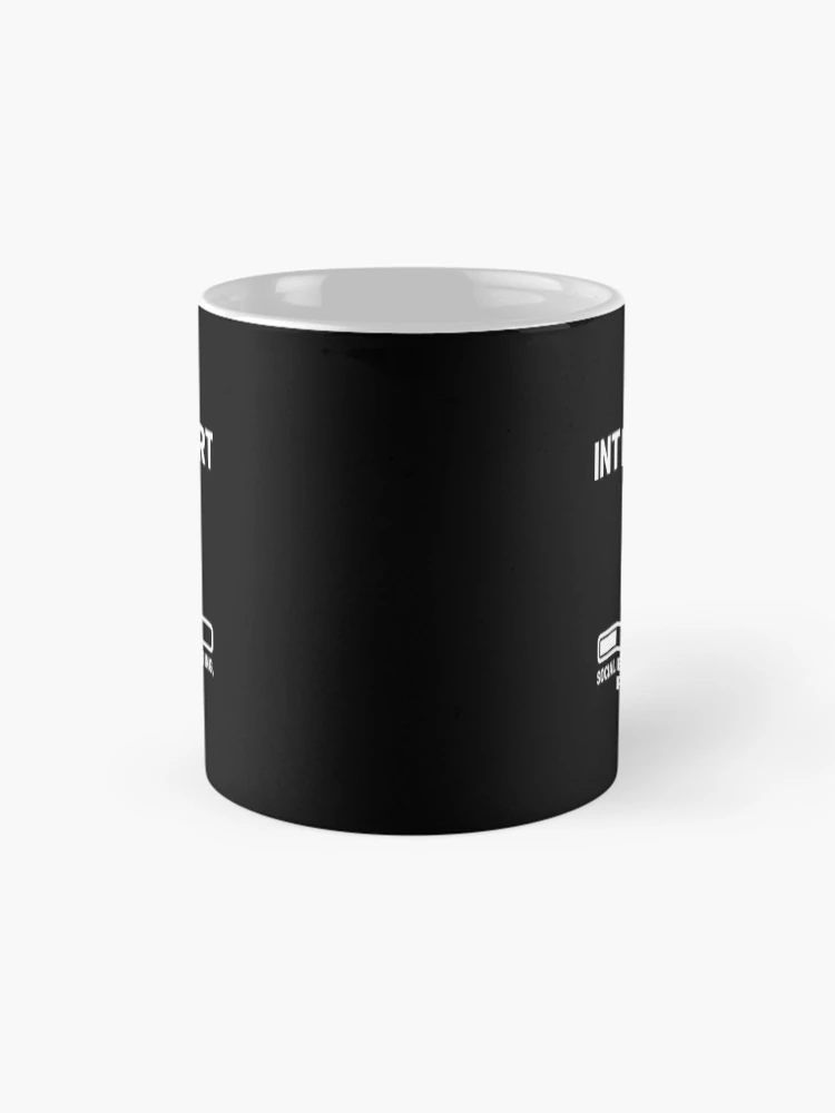 Thumbnail 4 of 6, Coffee Mug, Introvert Loading… designed and sold by Paninides.