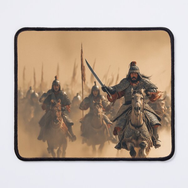 Item preview, El ejército mongol cabalga para atacar. designed and sold by KsaveraArt.