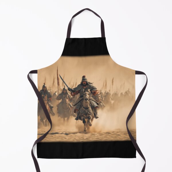 Item preview, The Mongol army rides on horseback to attack designed and sold by KsaveraArt.