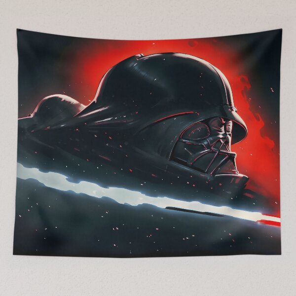 Item preview, Space Darth Vader Iconic Art Depictions Dark Side designed and sold by ART ATTACK ZONE.