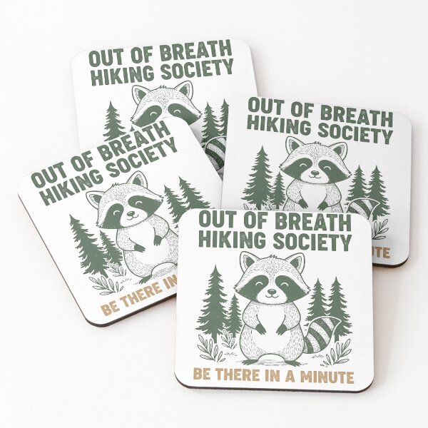 Item preview, Out of Breath Hiking Society -  designed and sold by Jaanussar.