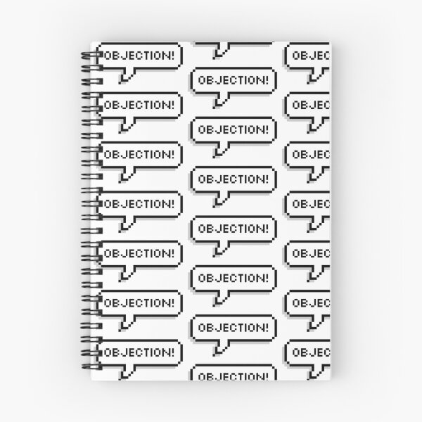 Item preview, Objection! Pixel speech bubble designed and sold by BashPIXIE.