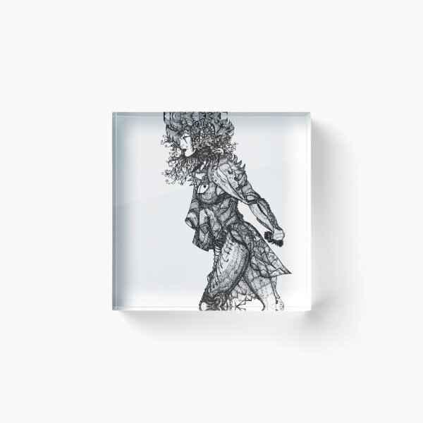Item preview, Walk tall [Pen Drawn Figure Illustration] designed and sold by Grant Wilson.