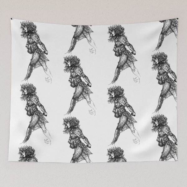 Item preview, Walk tall [Pen Drawn Figure Illustration] designed and sold by Grant Wilson.