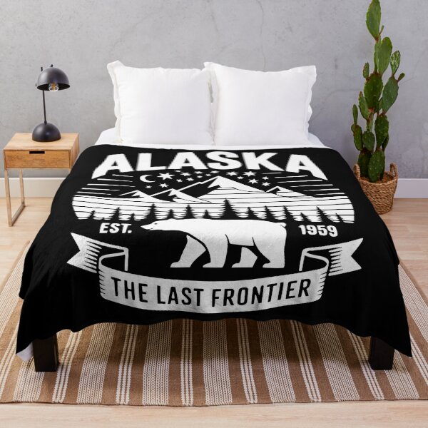 Item preview, Alaska Mountains and bear designed and sold by Traveldrawings.