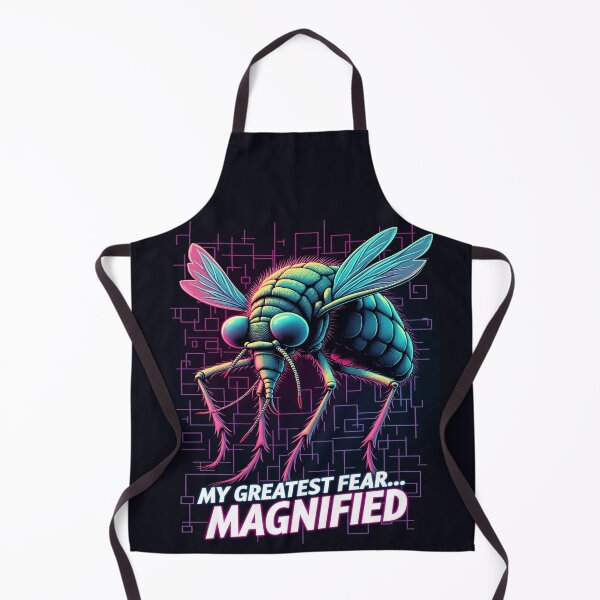 Item preview, My Greatest Fear… Magnified – Funny Scary Insect Shirt for Bug Nerds & Macro Horror Lovers designed and sold by Mythic Tide.