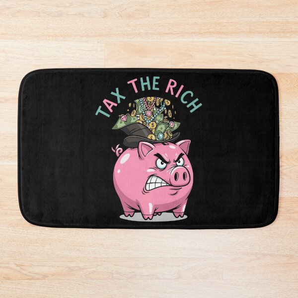 Item preview, Retro Tax The Rich Piggy Bank designed and sold by Echo Dusk.