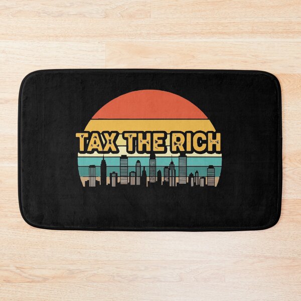 Item preview, Retro Tax The Rich Sunset City designed and sold by Echo Dusk.