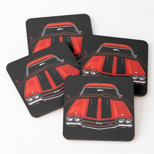 Item preview, 1970 Chevrolet Chevelle SS Art – Classic Muscle Car Illustration Art designed and sold by Stinky Lincy's Apparel Company.