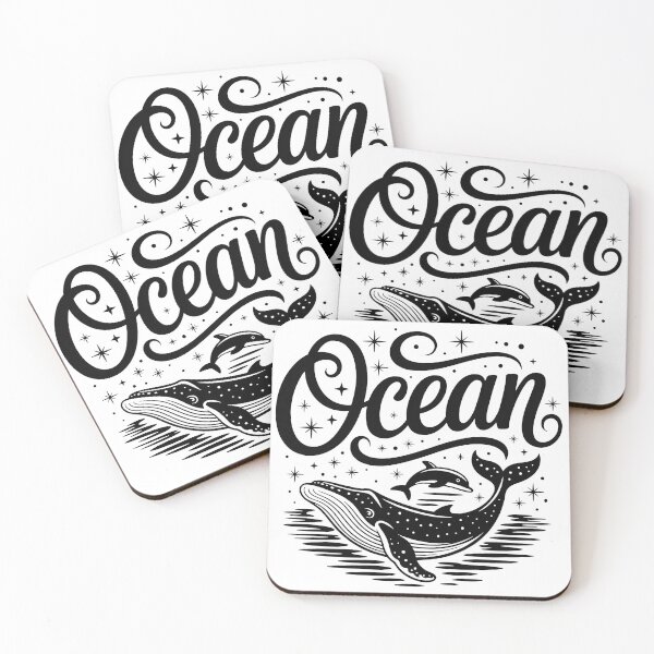 Item preview, Ocean Whale & Dolphin  designed and sold by Traveldrawings.