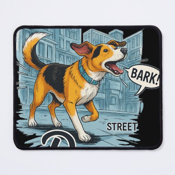 Item preview, Live, Dog, bark, street designed and sold by Red White & WG.