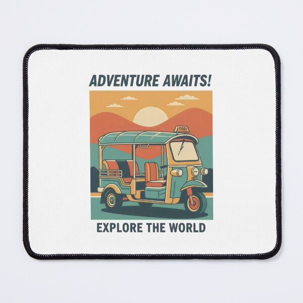 Item preview, Tuk Tuk on the go. designed and sold by MyHappyArtShop.
