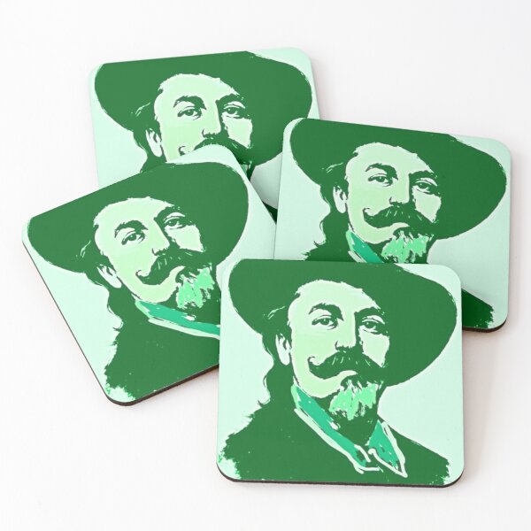Item preview, Buffalo Bill green Ink  designed and sold by SJHorsfall.