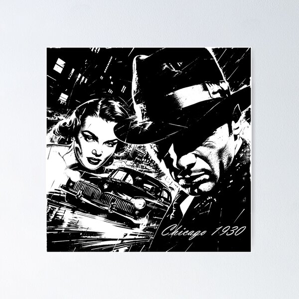 Item preview, Chicago 1930 Art Gangster designed and sold by redstar19.