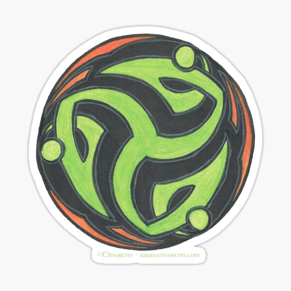 Triskell Spring Sticker