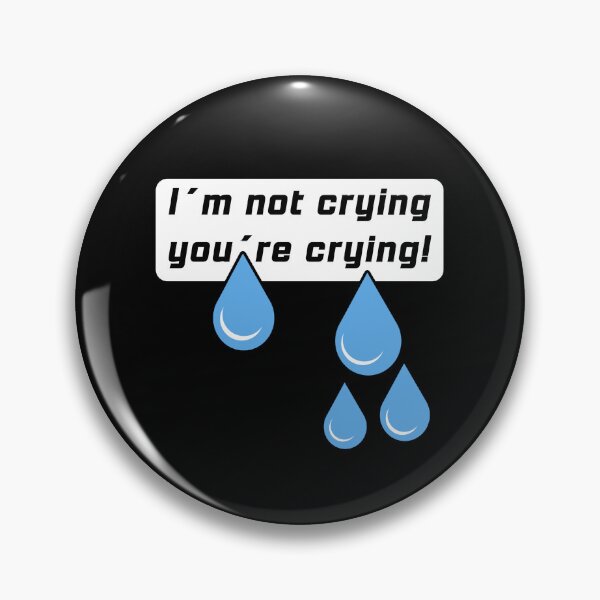 Item preview, I´M NOT CRYING ... designed and sold by fetch-it-studio.
