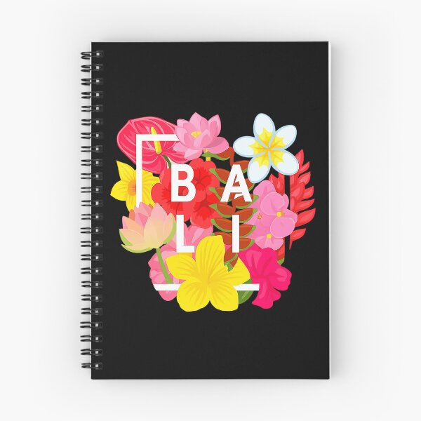 Item preview, Flowers of Bali Word Art - Bali Indonesia Souvenir designed and sold by SouthsPacific.