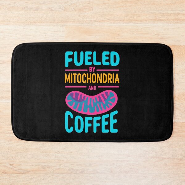 Artikelvorschau, Angetrieben von Mitochondrien und Kaffee Zellbiologie Wissenschaft Lustig entworfen und verkauft von SouthsPacific.