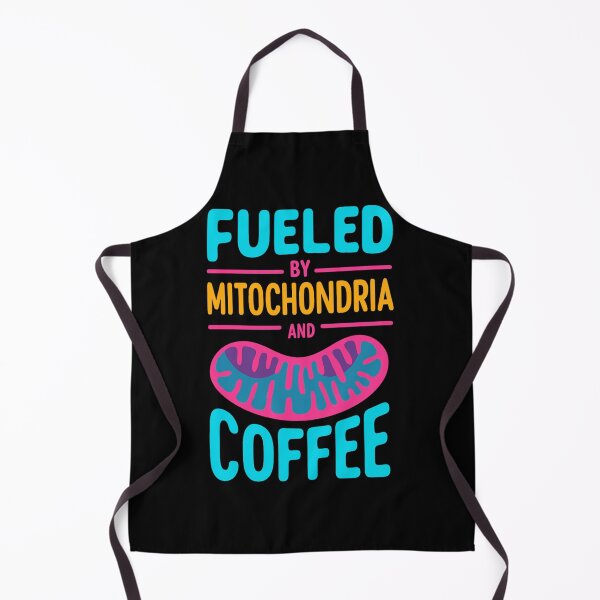 Item preview, Fueled By Mitochondria And Coffee Cell Biology Science Funny designed and sold by SouthsPacific.
