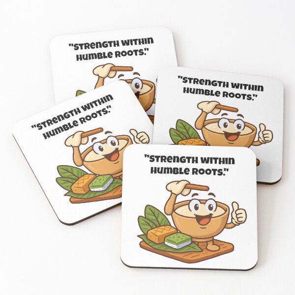 Item preview, Humble Roots of Ambuyat - A Fun Food Character designed and sold by Latitude 1°N.