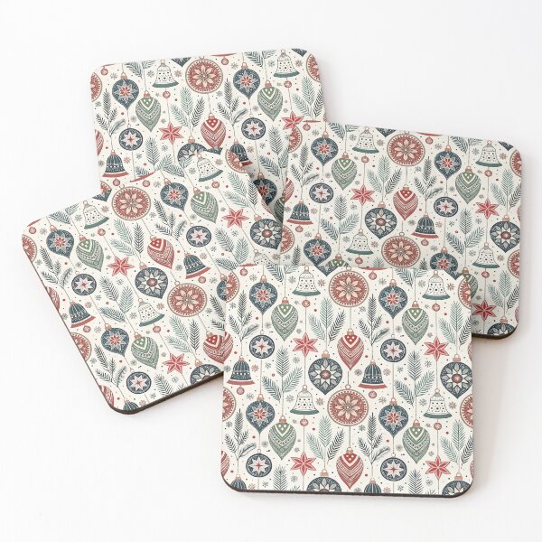Item preview, Folk Borders & Fillers | Nordic Christmas Folk designed and sold by Shuga-Design.