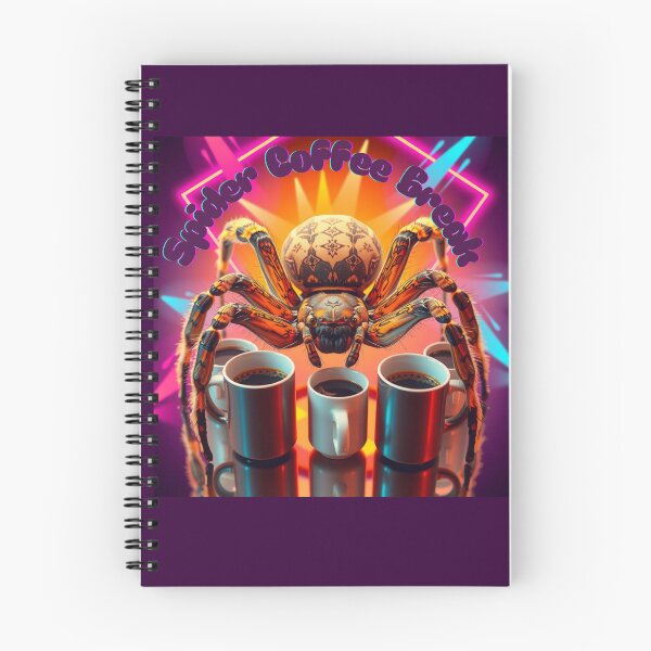 Item preview, Coffee-Loving Spider – Psychedelic Macro Head Tee | Funny Surreal Insect Art for Bug Nerds & Caffeinated Souls designed and sold by Mythic Tide.